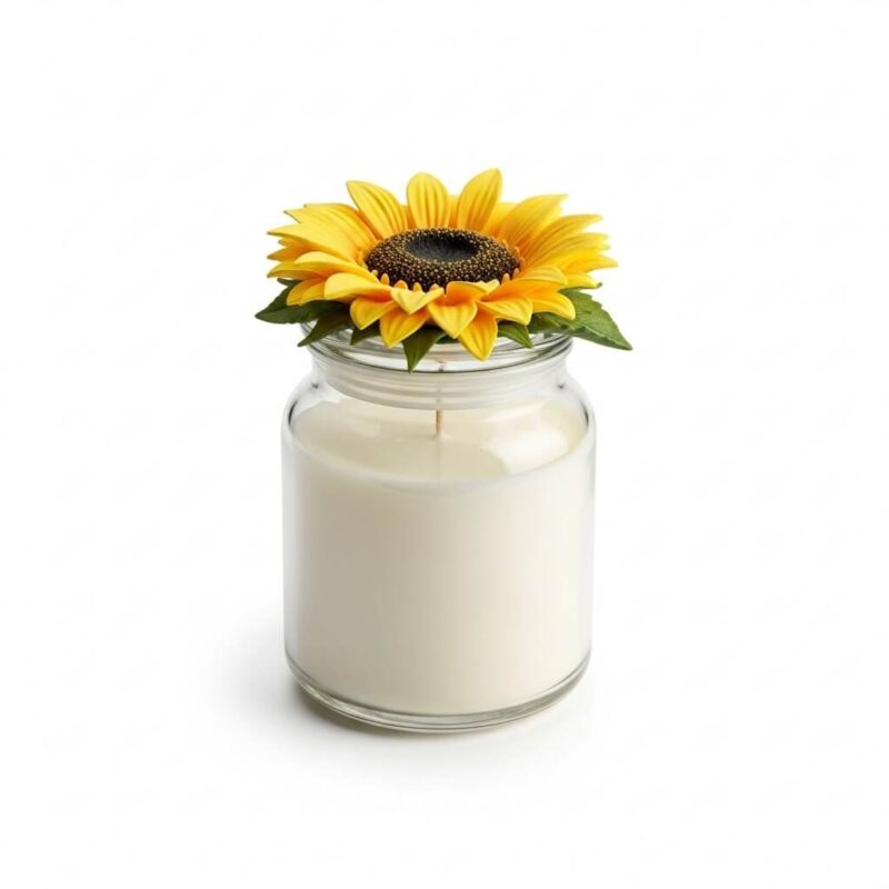Blue heart scented candles - Image 3